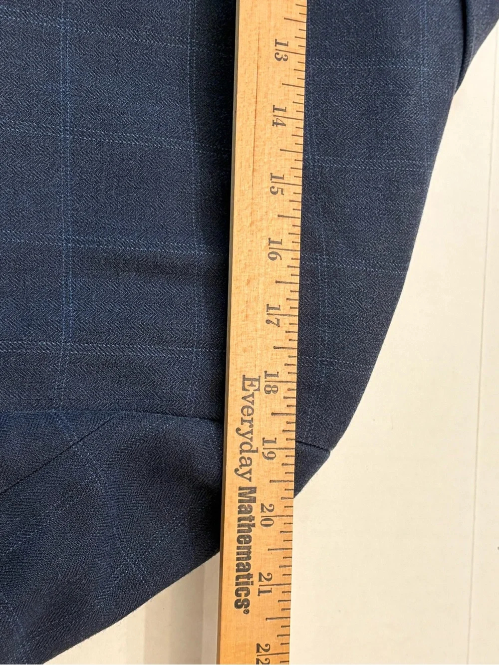 Lauren Ralph Lauren Navy Windowpane Sport Coat